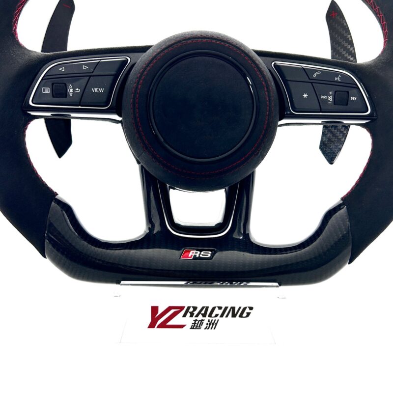 For Audi A/S/RS Series Sports steering wheel assembly Carbon fiber A3 A4 (B8.B9) A5 A6(C6.C7,C8) A8(D4.D5) S3 S4 S5 S6 S7 S7 - Image 3