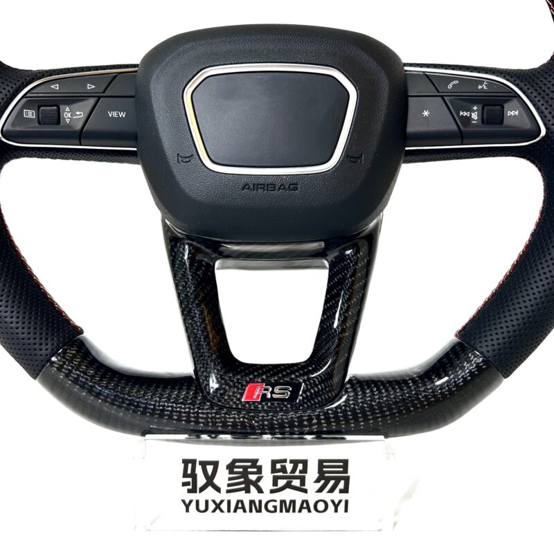 Customized steering wheel for Audi A/S/RS SeriesTT A3 A4 B8 A5 A6 C6 C7 A7 a8 R8 RS RS3 RS4 RS5 S3 S4 S5 B9 RS6 RS7 rs8 Q3 Q5 Q7 - Image 3