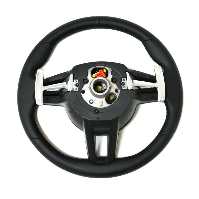 Personal custom leather steering wheel for porsche Panamera Macan 911 718 996 958 for porsche cayenne 955 steering wheel - Image 6