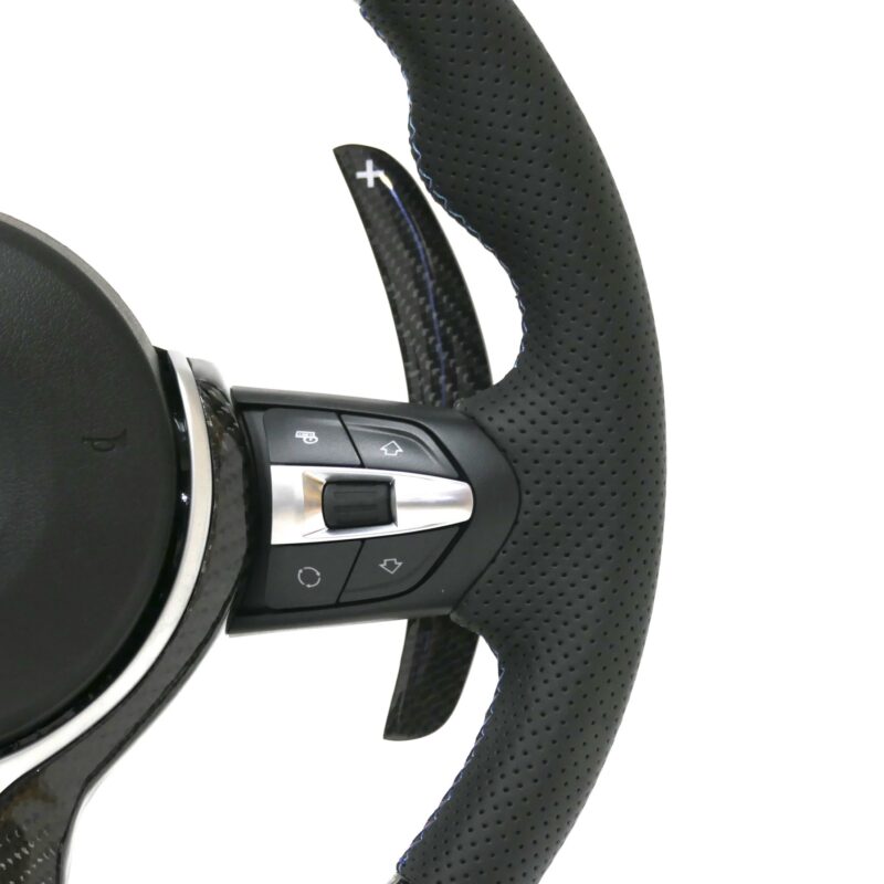 Customized carbon fiber steering wheel for BMW F10 F20 F30 E70 E46 E90 f23 f21 F35 F80 F15 F16 F25 G20 G30 steering wheel - Image 2