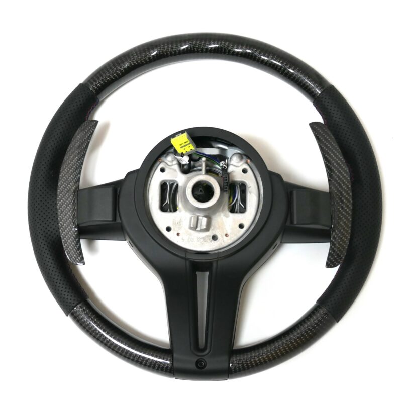 Customized carbon fiber steering wheel for BMW F10 F20 F30 E70 E46 E90 f23 f21 F35 F80 F15 F16 F25 G20 G30 steering wheel - Image 7