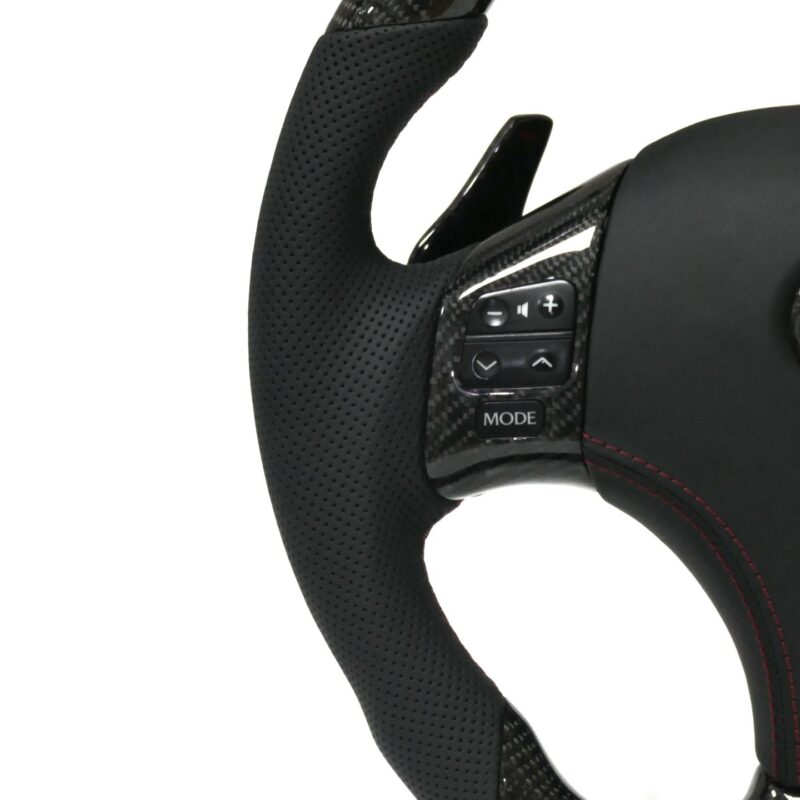 For Lexus Carbon led Fiber Steering Wheel isf RCF NX LC RX CT200 350 300 F Sport Shift Paddle Customized Leather - Image 4