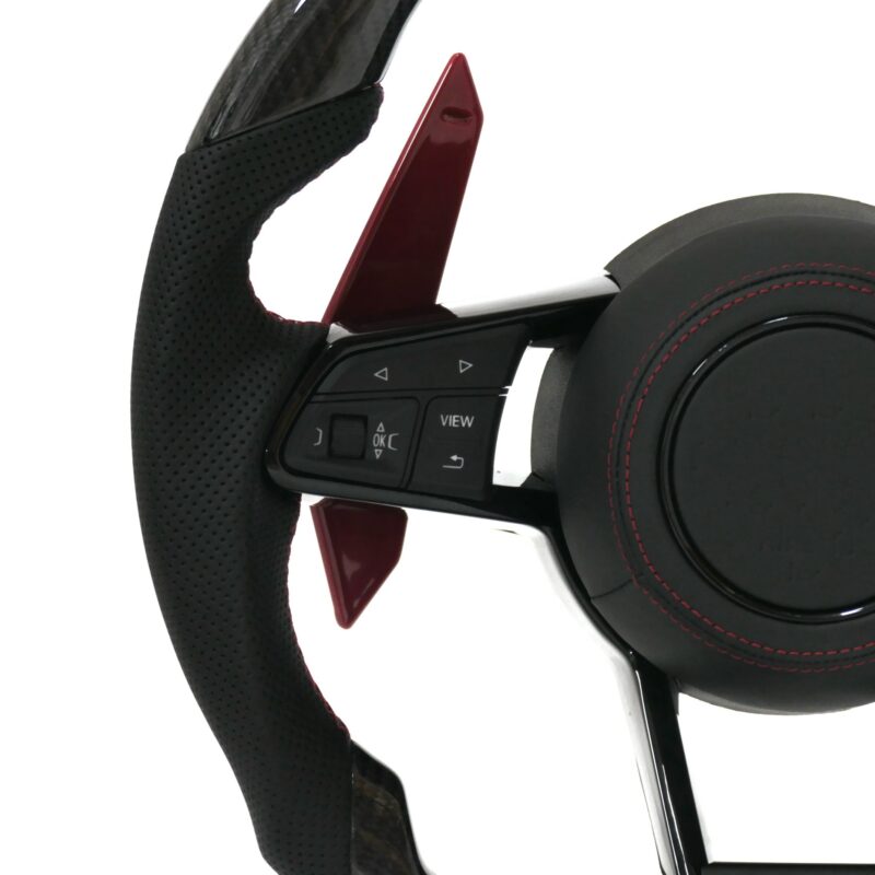 Custom Alcantara LED carbon fiber Fit For Adui RS3 RS4 RS5 RS6 RS7 S3 S4 S5 S6 A3 A4 B8 A5 Q5 Q7 A6 C7 A7 steering wheel - Image 5