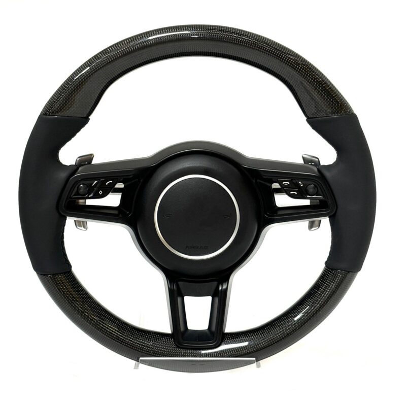 Custom Alcantara led carbon fiber steering wheel to fit for Porsche 911.2 971 959 718 macan 911 boxster GT Turbo steering wheel - Image 7
