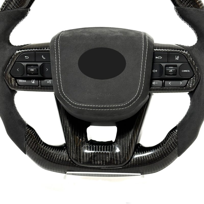 fit for Custom Alcantara Carbon Fiber Steering Wheel Lexus IS350 GS350 GS300 IS250 IS ES RX NX LS UX LC GS GX LX LC RX rcf isf - Image 5