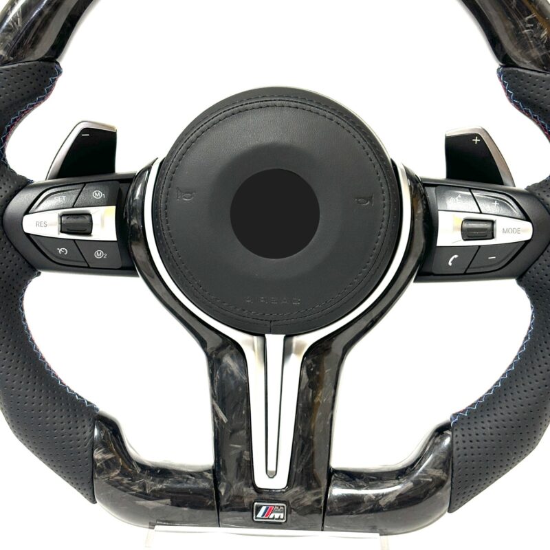 Custom Led Forged Carbon Fiber Steering Wheel for M2 M3 M4 M5 F10 F20 F22 F30 F32 F36 F40 F90 E90 E70 for Bmw F10 Steering Wheel - Image 3