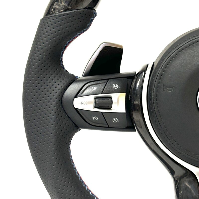 Custom Led Forged Carbon Fiber Steering Wheel for M2 M3 M4 M5 F10 F20 F22 F30 F32 F36 F40 F90 E90 E70 for Bmw F10 Steering Wheel - Image 4