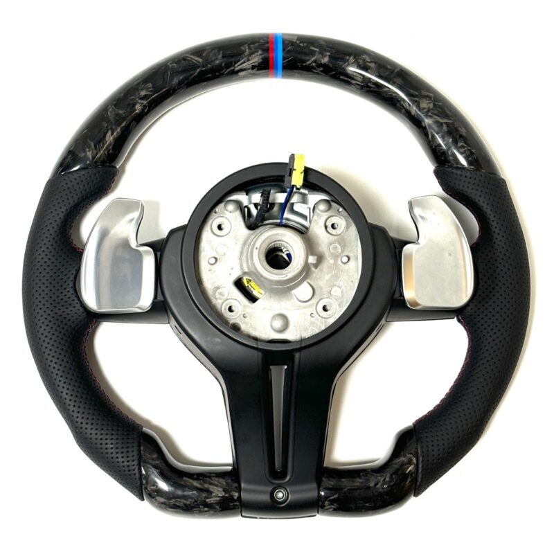 Custom Led Forged Carbon Fiber Steering Wheel for M2 M3 M4 M5 F10 F20 F22 F30 F32 F36 F40 F90 E90 E70 for Bmw F10 Steering Wheel - Image 7
