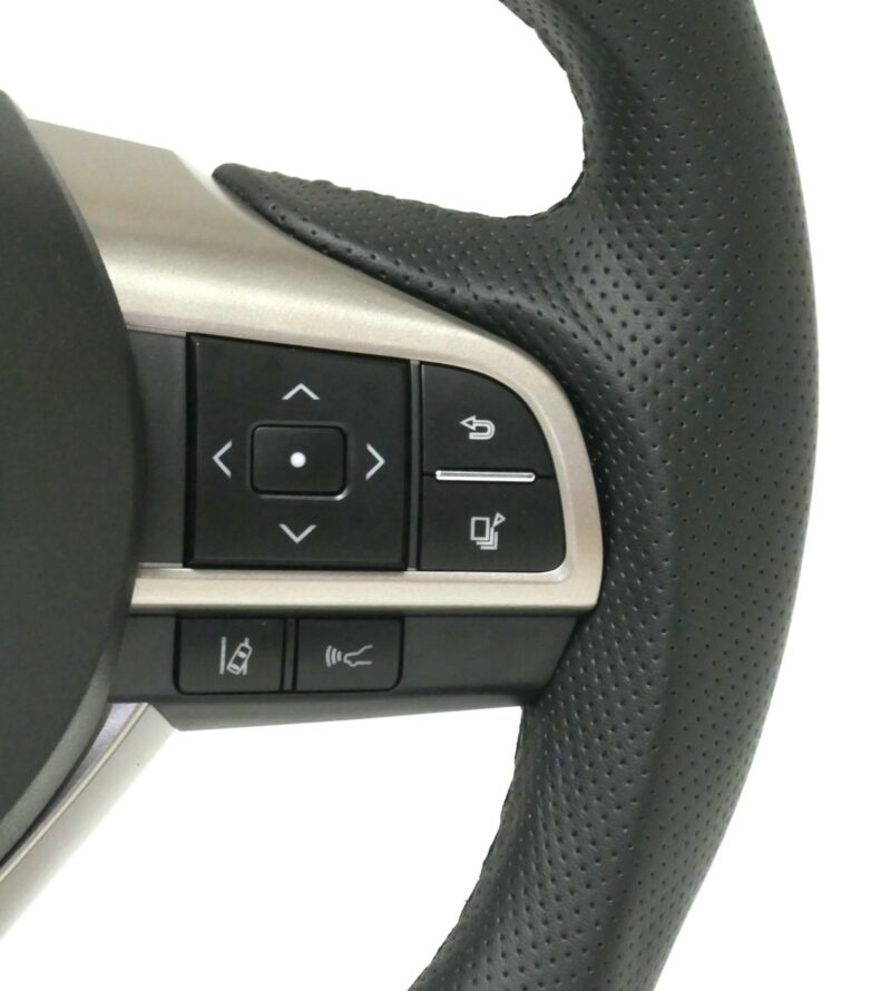 Assembly Modification GS RX LX Style leather Steering Wheel For Toyota Land Cruiser LC200 Vitz Chr Tacoma Upgrade Steering Wheel - Image 6