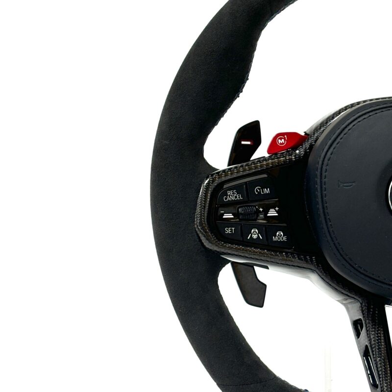 For ID8 steering wheel BMW G38 G32 G80 G81 G83 G84 F90 G31G12 G30 G11 G12 G01 G02 G05 X7 M2 M3 M4 M5 Real leather Steering Wheel - Image 3