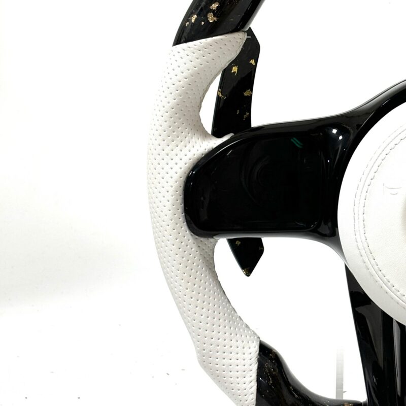 Carbon Fiber Steering Wheel For Mercedes-BenzA C E S CLA GLA GLC GLE GLS GLE W205 W213 W222 W177 Upgrade AMG Steering Wheel - Image 3