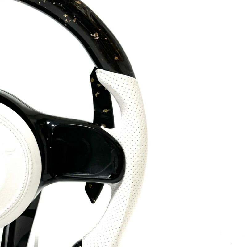 Carbon Fiber Steering Wheel For Mercedes-BenzA C E S CLA GLA GLC GLE GLS GLE W205 W213 W222 W177 Upgrade AMG Steering Wheel - Image 4