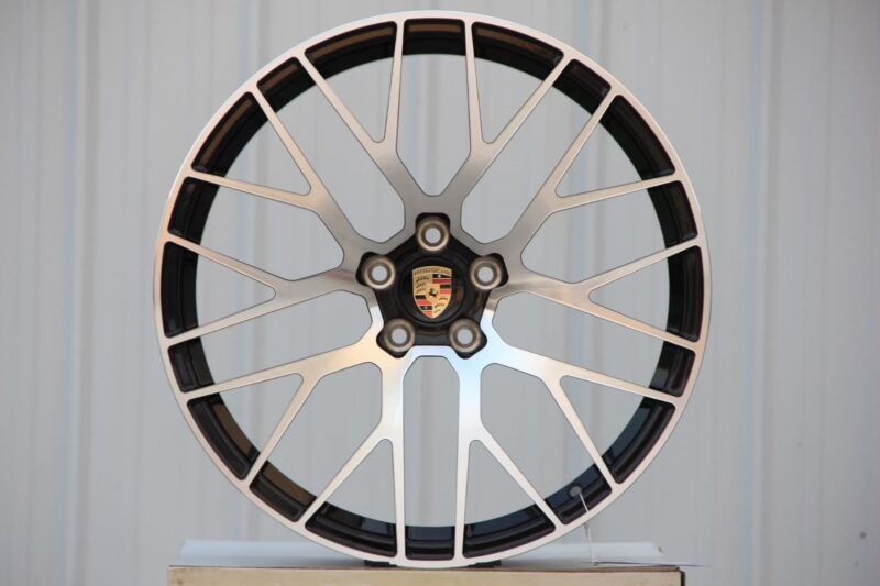 【Factory direct sales】, High Quality Matt Gold 5x130 9.5J 11J 16 17 18 19 20 21 22 inch Custom Passenger Car Wheel Aluminum Alloy Rim for Porsche Macan - Image 7