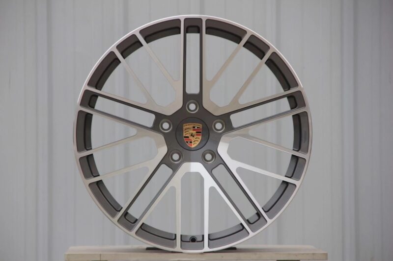 【Factory direct sales】, High Quality Matt Gold 5x130 9.5J 11J 16 17 18 19 20 21 22 inch Custom Passenger Car Wheel Aluminum Alloy Rim for Porsche Macan - Image 5