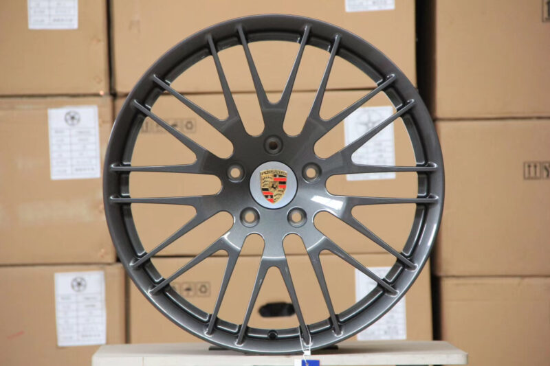 【Factory direct sales】, High Quality Matt Gold 5x130 9.5J 11J 16 17 18 19 20 21 22 inch Custom Passenger Car Wheel Aluminum Alloy Rim for Porsche Macan - Image 2