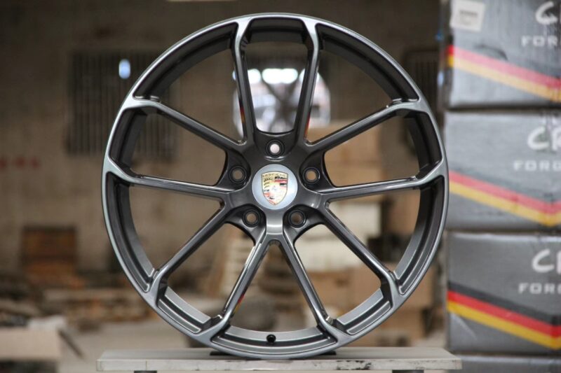 【Factory direct sales】, Rims 17 18 19 20 21 inch 5X114.3 5X112 Muti-Spoke Gloss Black Custom Black Alloy Passenger Car Wheels