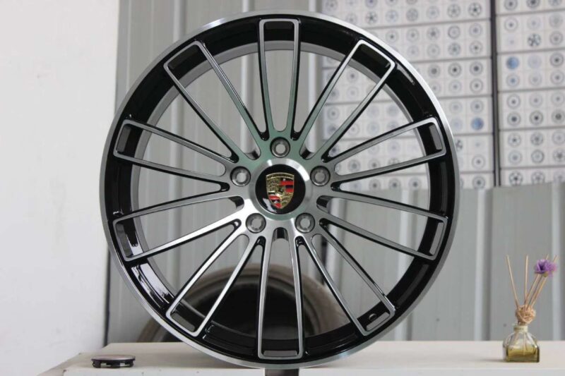 【Factory direct sales】, Rims 17 18 19 20 21 inch 5X114.3 5X112 Muti-Spoke Gloss Black Custom Black Alloy Passenger Car Wheels - Image 5